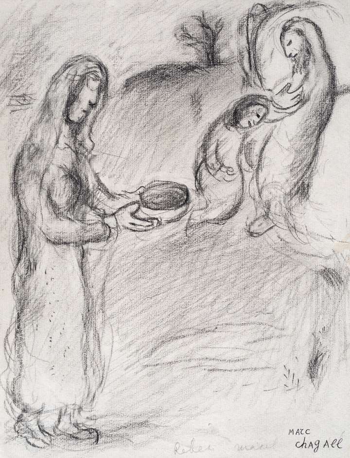Rebecca fait Bénir Jacob par Isaac